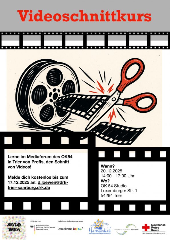 Filmschnittkurs - Jugendforum Hermeskeil-Ruwer