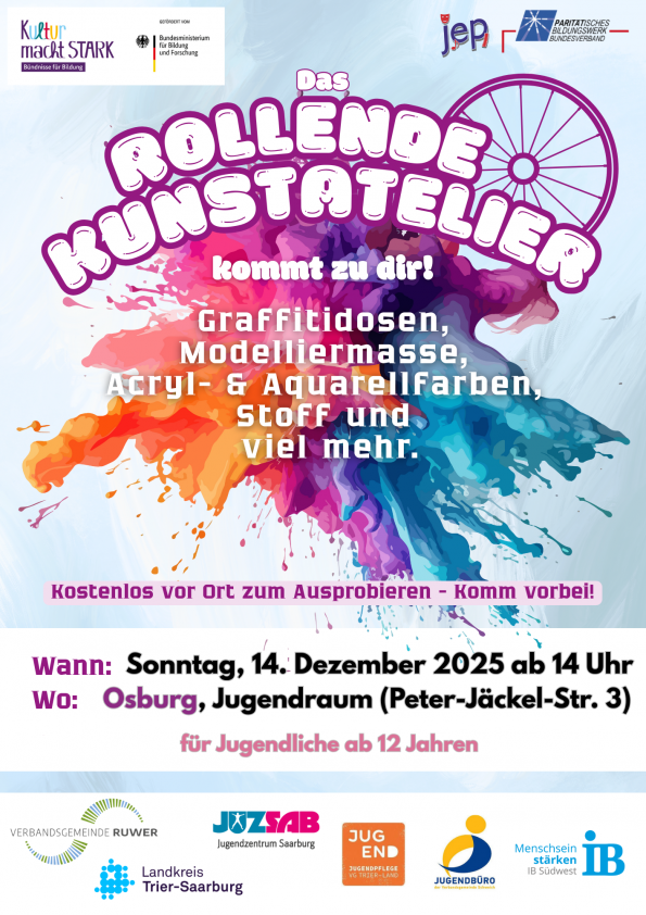 Osburg Rollendes Kunstatelier Dezember 2025