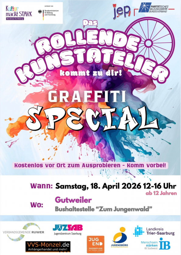Graffiti Special Gutweiler: Rollendes Kunstatelier